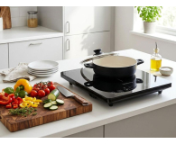 Kohersen Kuchenka indukcyjna Black Matt Single - 1600180 - zdjęcie 5